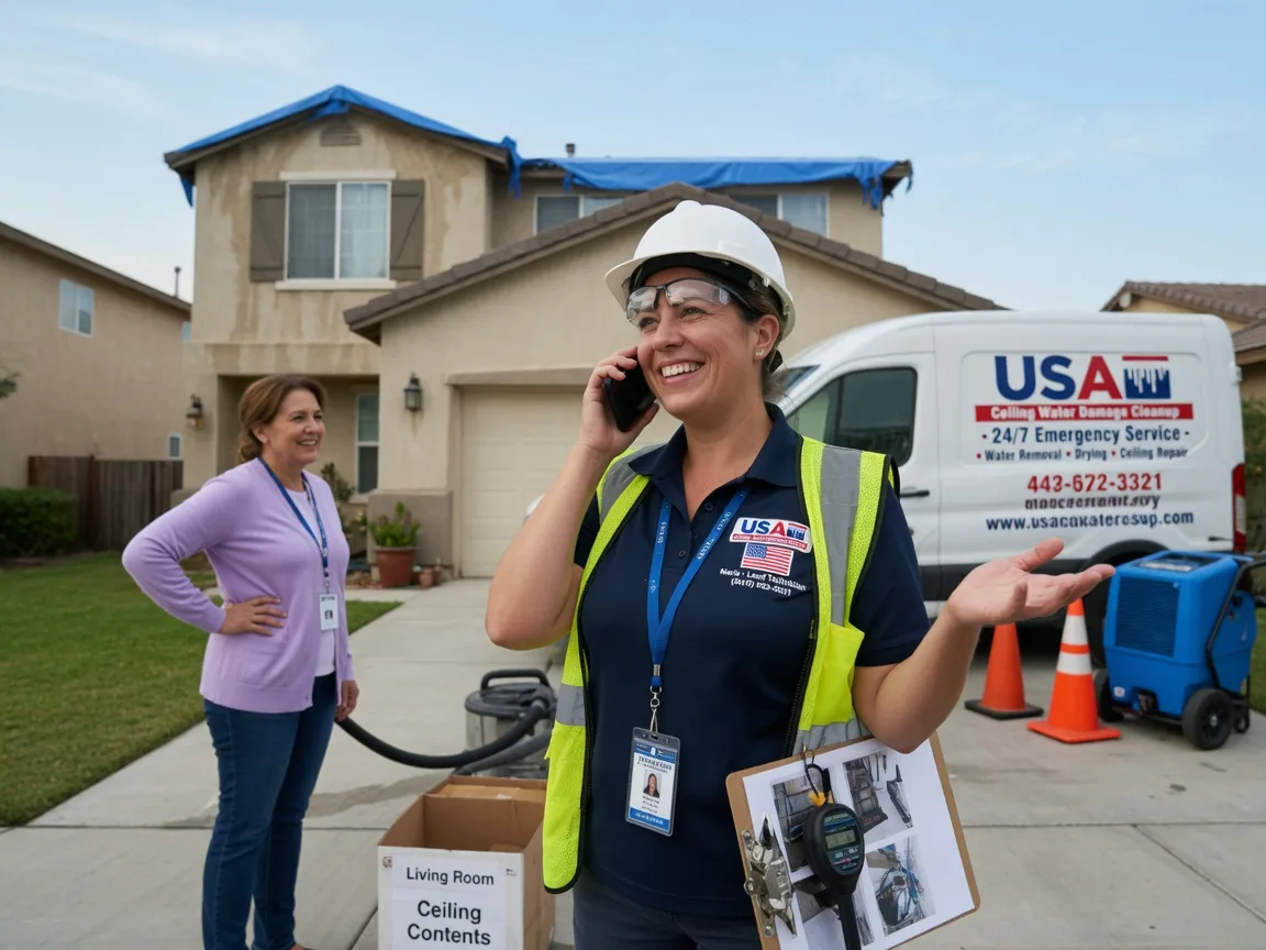 Ceiling Water Damage Restoration Troup, TX FAQs
