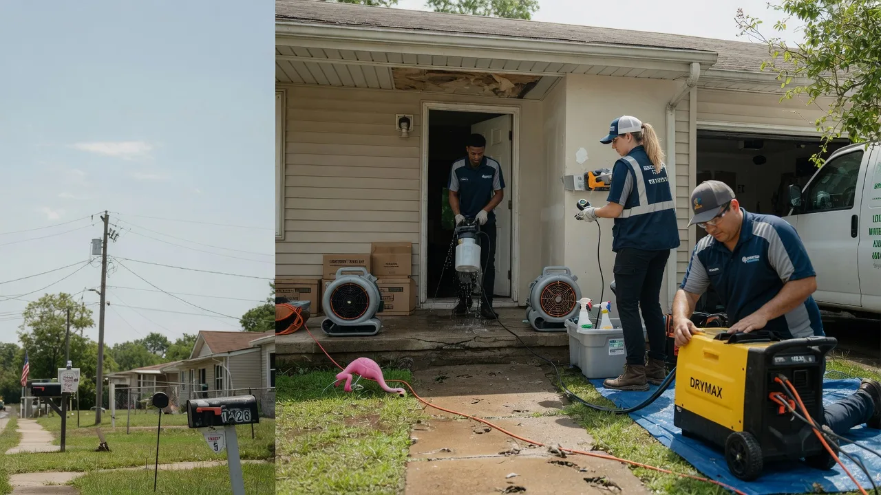 Storm Damage Water Removal in Troup, TX near me